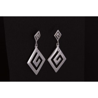Sterling Silver 925 Greek Key