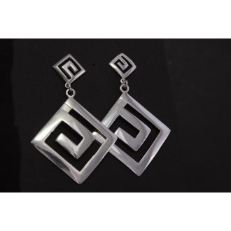 Sterling Silver 925 Greek Key