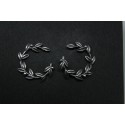 Sterling Silver 925 Olive Leaves