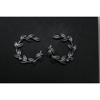 Sterling Silver 925 Olive Leaves