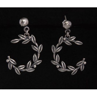 Sterling Silver 925 Olive Leaves