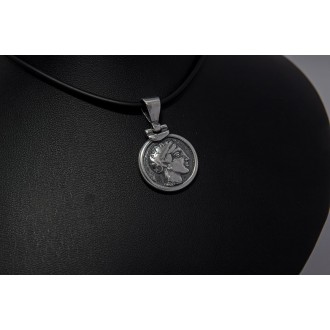 Sterling Silver 925 Athina Coin
