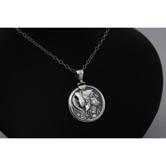 Sterling Silver 925 Athina Coin