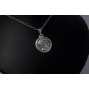 Sterling Silver 925 Hermes Coin