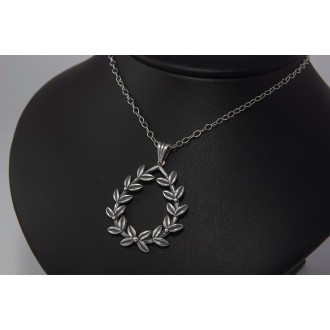 Sterling Silver 925 Olive Leaves