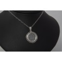 Sterling Silver 925 Greek Key & Disc Of Phaistos