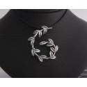 Sterling Silver 925 Olive Leaves