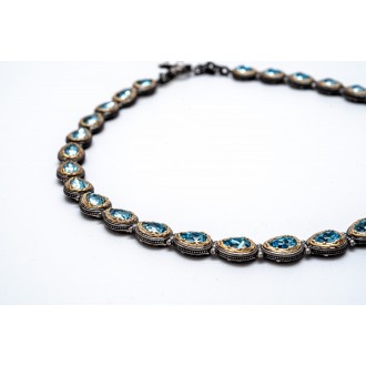 Byzantine Sterling Silver 925 Gold Plated