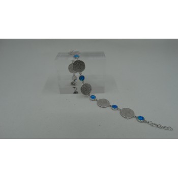 Sterling Silver 925 Disc Of Phaistos