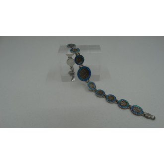 Sterling Silver 925 Disc Of Phaistos