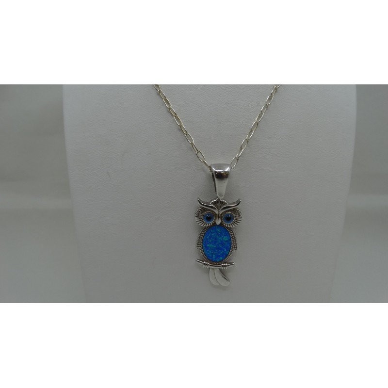 Sterling Silver 925 Owl