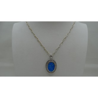 Sterling Silver 925 Oval
