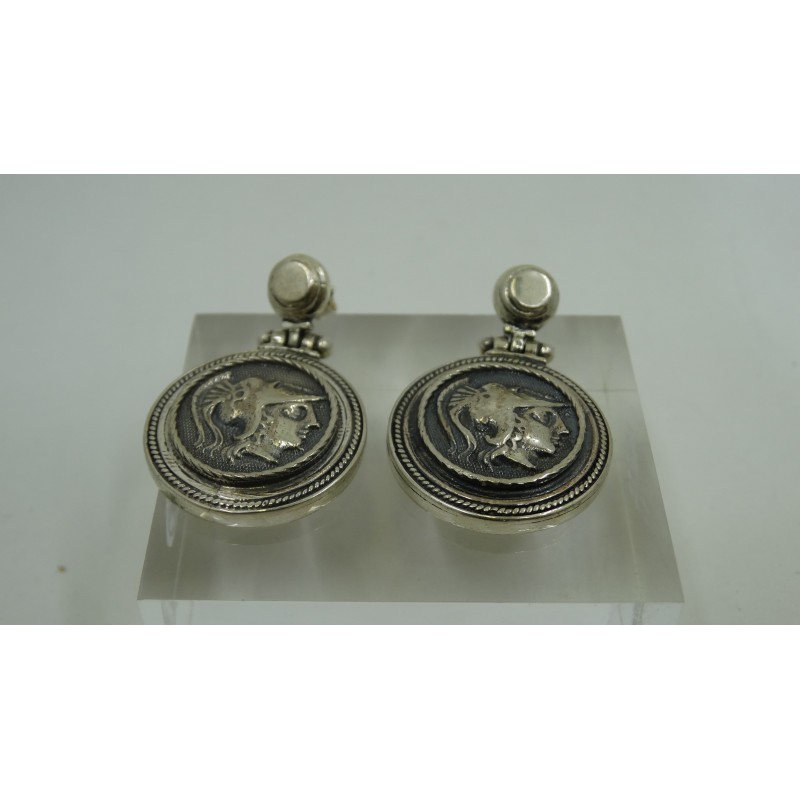 Sterling Silver 925 Hand Made Ancient Greek Copy-Athina