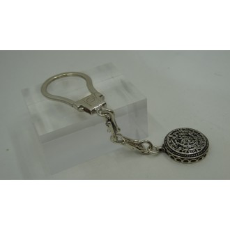 Sterling Silver 925 Hand Made Disc Of Phaistos