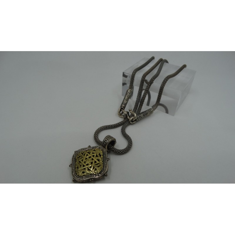 Sterling Silver 925 Gold Plated Hand Made Ancient Greek Copy