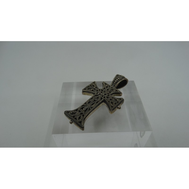 Sterling Silver 925 Hand Made Byzantine Cross