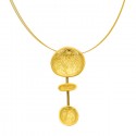 SILVER(925) Gold-plated Necklace Inspired by Cycladic Idols